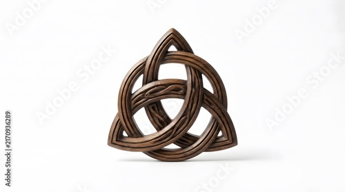Decorative Celtic Knot Sculpture for Home Decor and Art Displays