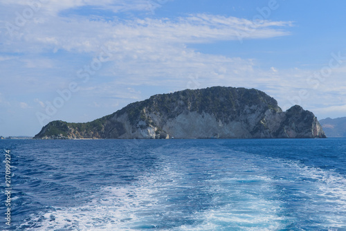 the turtle island from boat