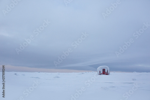 Mountain module on the Vologda border. Northern Ural, Komi Republic, Russia