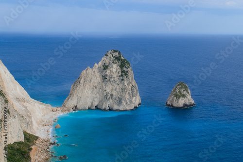 Myzithres Viewpoint in Zakynthos during golden hour