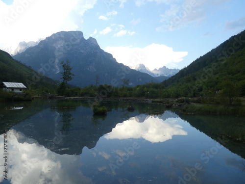 Fotografie reflex of the lake