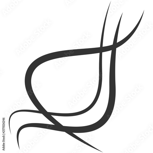 Abstract Curved Wave Line Element