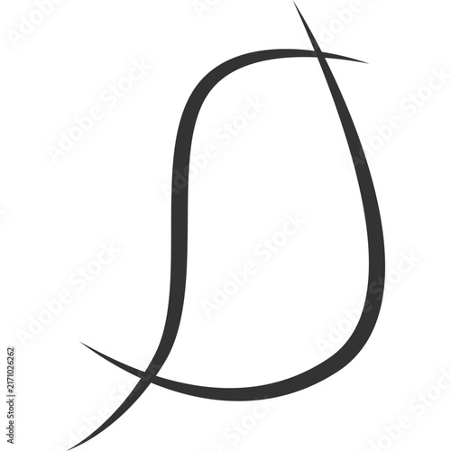 Abstract Curved Wave Line Element