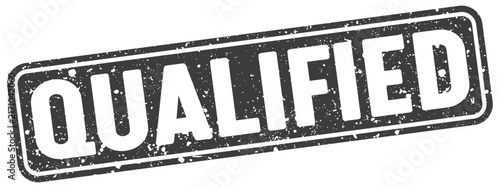 Foto qualified stamp