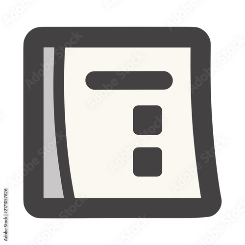 Document icon with list