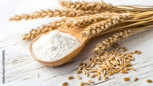 wheat and flour