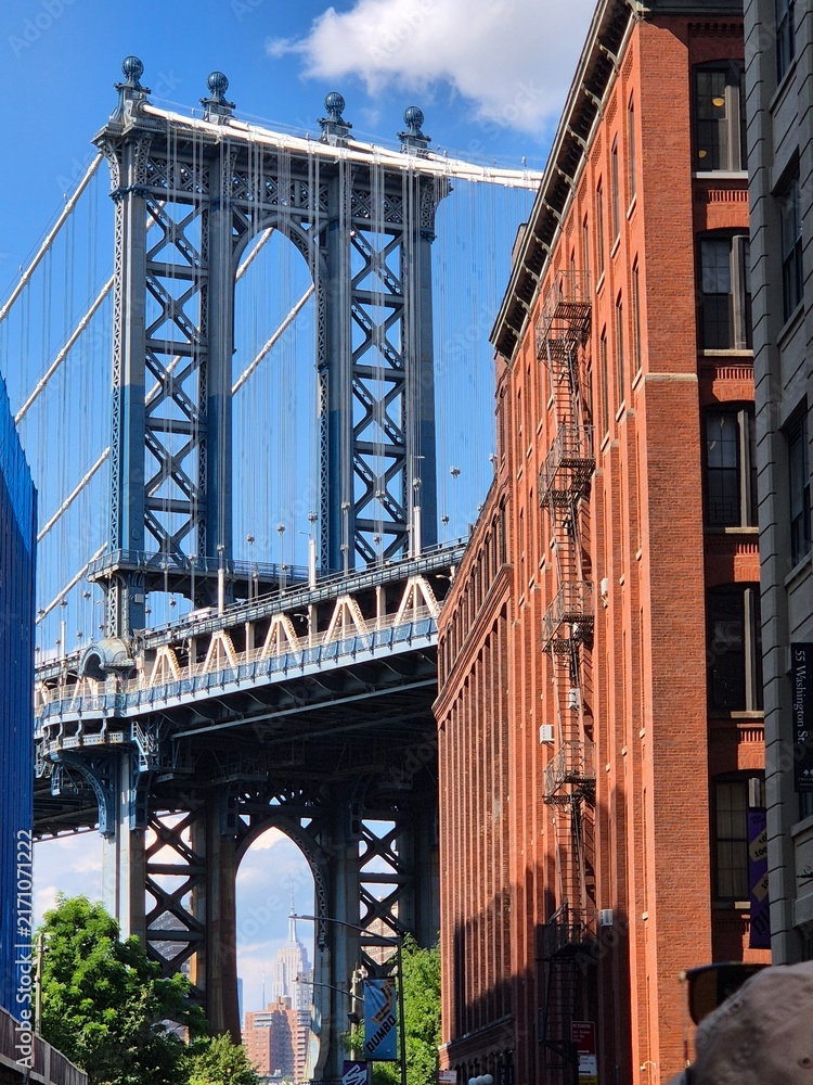 Fototapeta premium brooklyn bridge new york city
