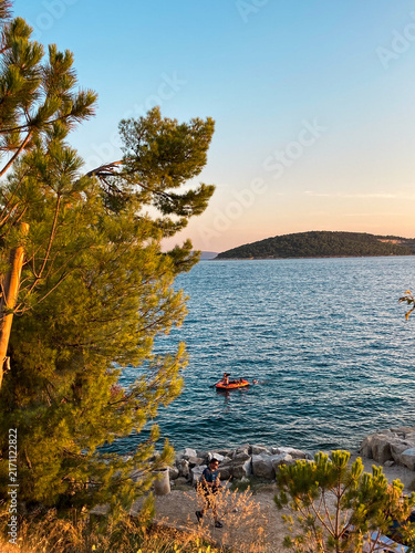 Beach at Split, Croatia