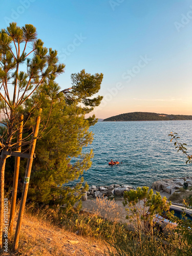 Beach at Split, Croatia