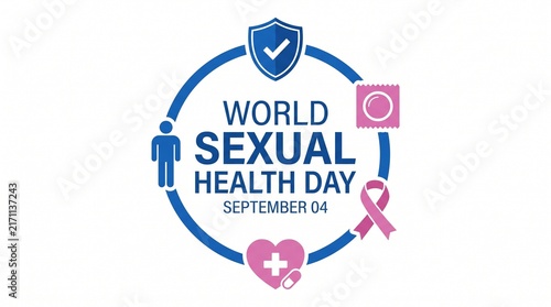 World sexual health day logo september 4 icon
