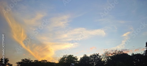 Seltsame Wolke 