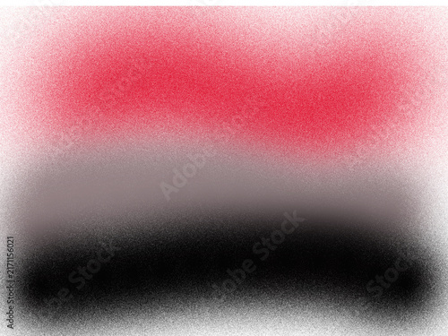 Abstract Background Texture with Red and Black Gradient. Spray Paint Effect, Blurred Design