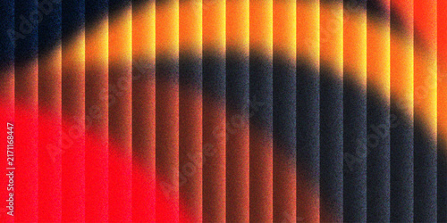 Obraz na plátne Abstract visual representation with vertical gradient stripes, transitioning fro