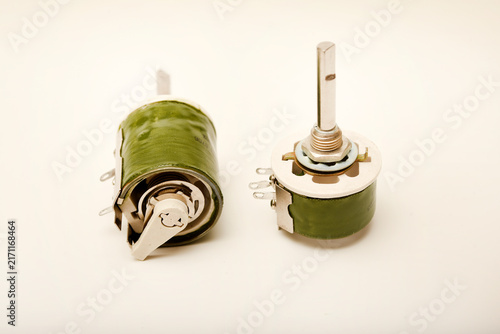 Bild auf Leinwand Powerful variable resistors