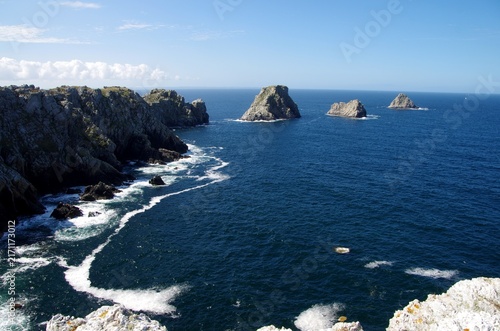 The Pen-Hir Point in Brittany in France, Europe
