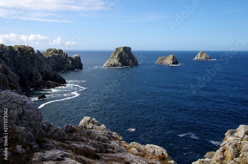 The Pen-Hir Point in Brittany in France, Europe