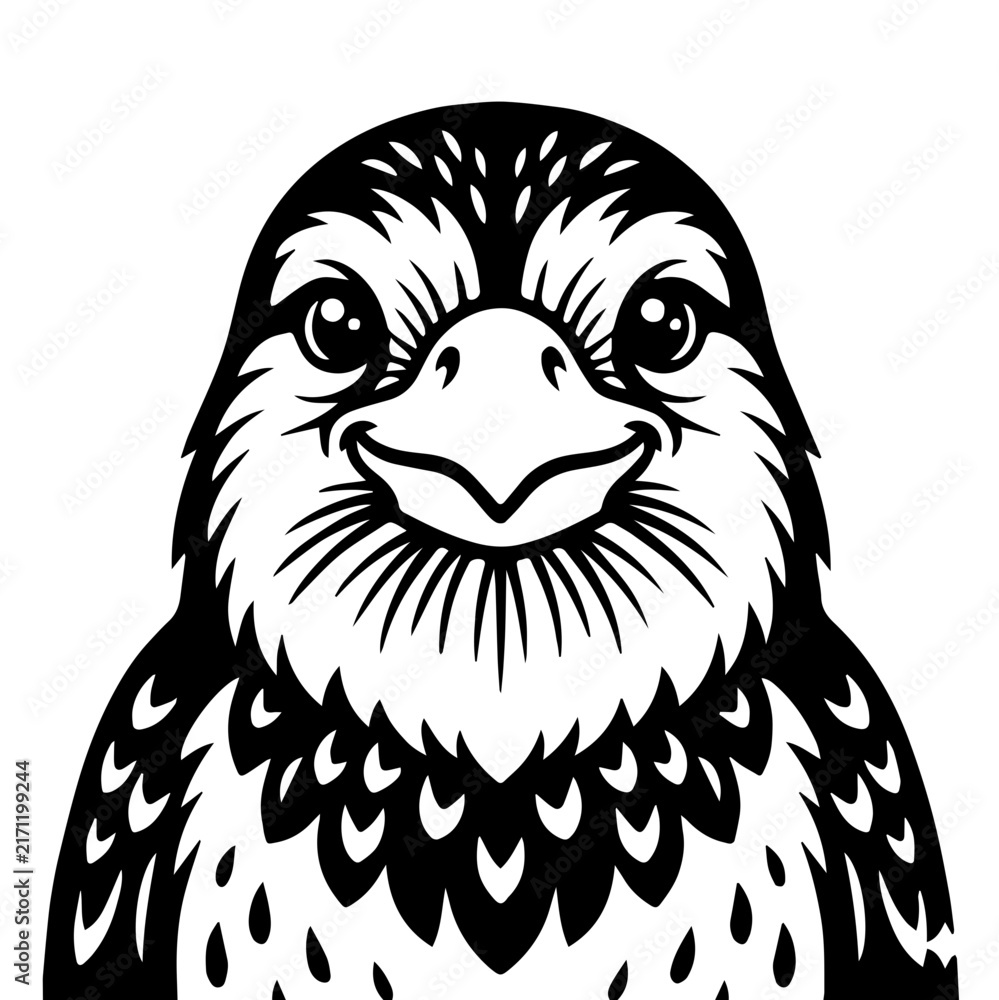 Fototapeta premium Barbet icon flat design colorful vector illustration