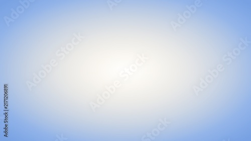 Horizontal Background with Center Radial Sky Blue to White Center Gradient