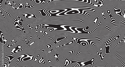 Vibrant pink wavy lines pattern on white background