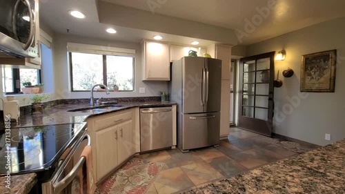 Bright Modern Kitchen with Granite Countertops