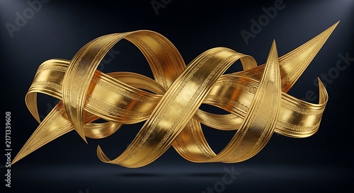 golden crown isolated on white background