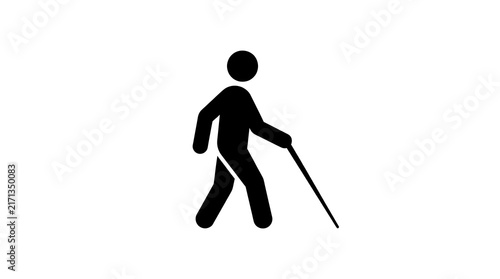 Blind Person Icon Accessibility Symbol