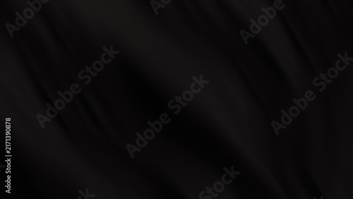 Fotografie close-up of a deep black fabric surface that is incredibly soft and luxurious, h