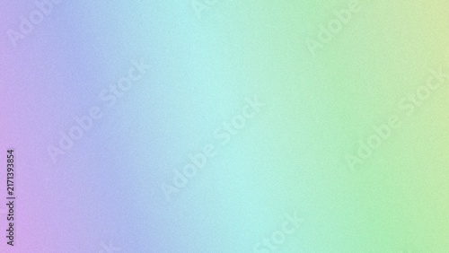 Abstract grainy gradient background, with a smooth, transition from soft, purple to light, blue and vibrant, lime green tones, in a texture