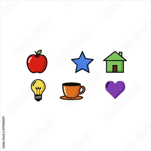 healthy food icons