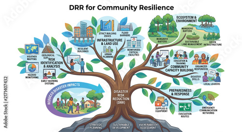 Resilience Tree Concept Illustration