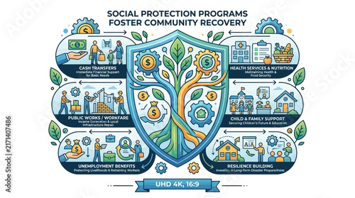 Social Protection Programs Foster Community Recovery