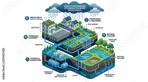 Stormwater Management System Diagram
