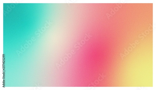 Vibrant Multicolor Gradient Background with Grain Texture Modern Abstract Vector