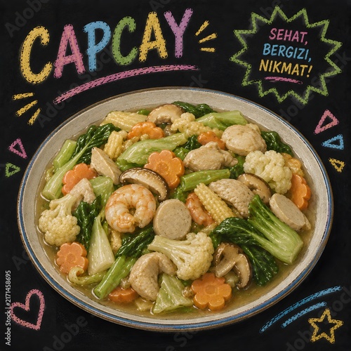 stir fried chicken with vegetables