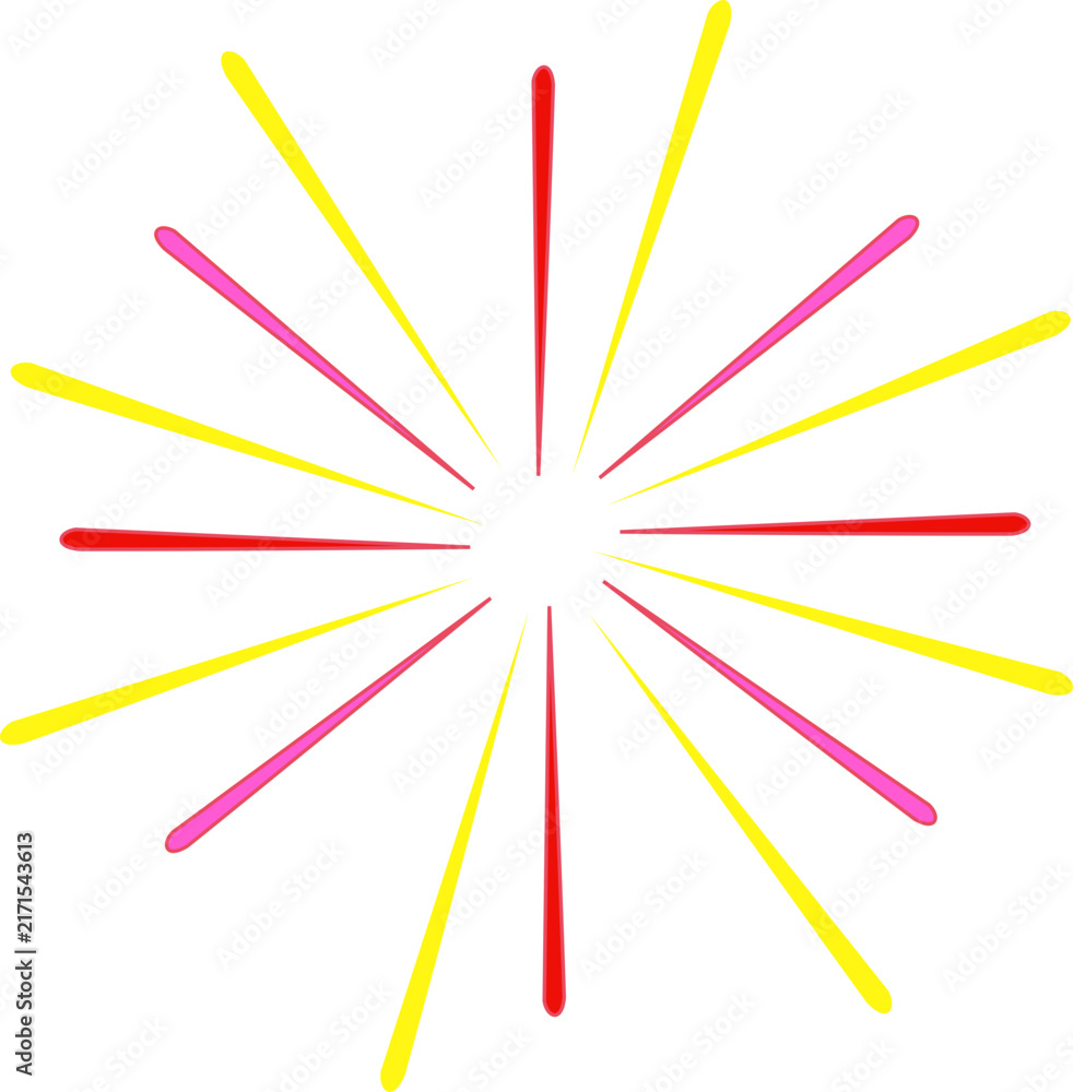 Naklejka premium FIREWORKS