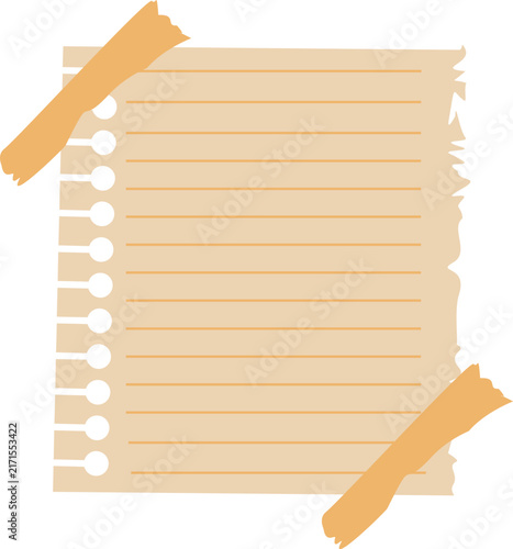 RETRO NOTE PAPER