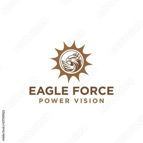 Eagle Force Logo Animals  Simple