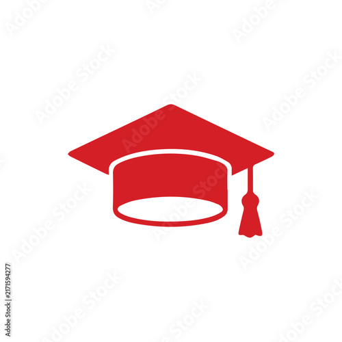 graduation cap isolated on white background