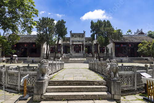 фотографія Historic Confucian Temple Courtyard in Anshun, Guizhou, China