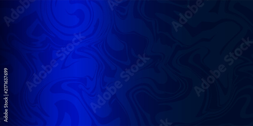 Dark blue abstract liquid marble pattern background