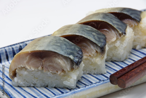 Принти на полотні 鯖寿司　和食