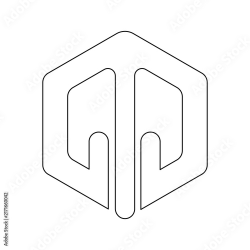 Fotografie Metal Arrow Icon Button Vector Illustration for Web, Business, Computer, Interne
