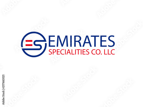 Emirates Specialities Co LLC logo a circular graphic with text
