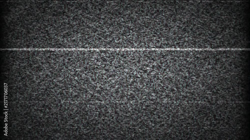 TV Damage Noise Filter Overlay, VHS Interference and Screen Distortion