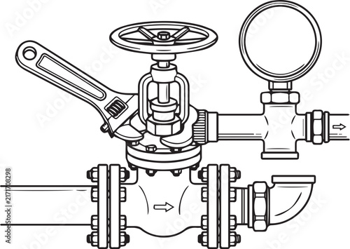 Industrial Pipe Valve and Maintenance Tools