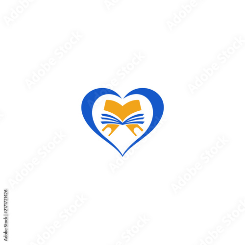 Love Quran Logo vector Illust...