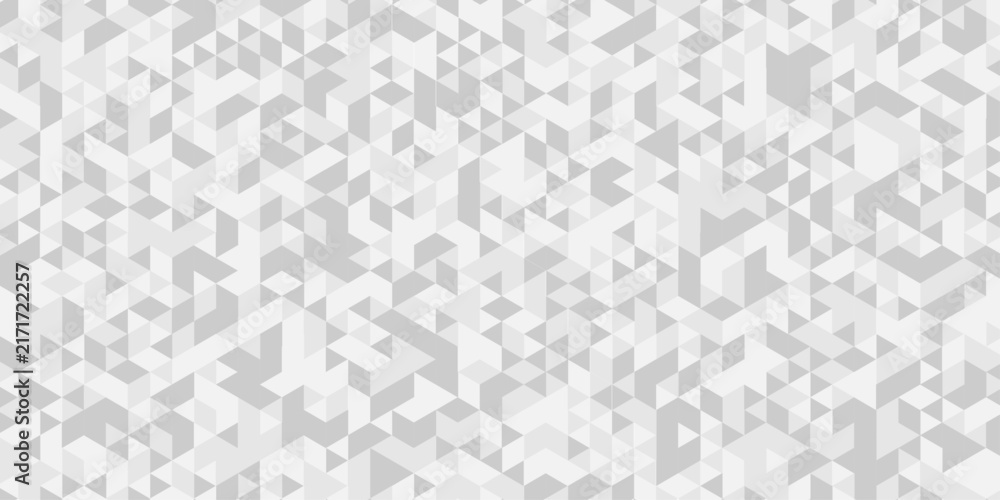 Fototapeta premium Abstract vector white and gray randomly low polygon paper triangle creative rectangle technology wallpaper. Polygon mosaic triangle, business banner corporate background.