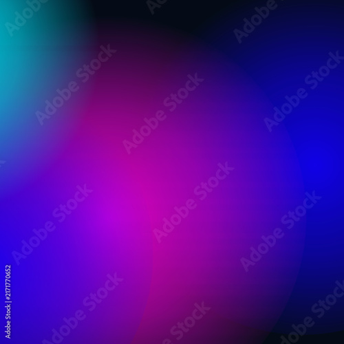 Abstract Blue and Purple Background with Glowing Circles, Waves, Light Motion, Energy Lines and Colorful Abstract Texture for Modern Wallpaper Design
