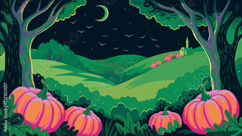 vector illustration of an apple