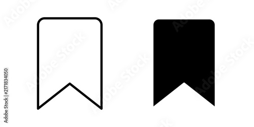 Plakat w ramie Bookmark icon